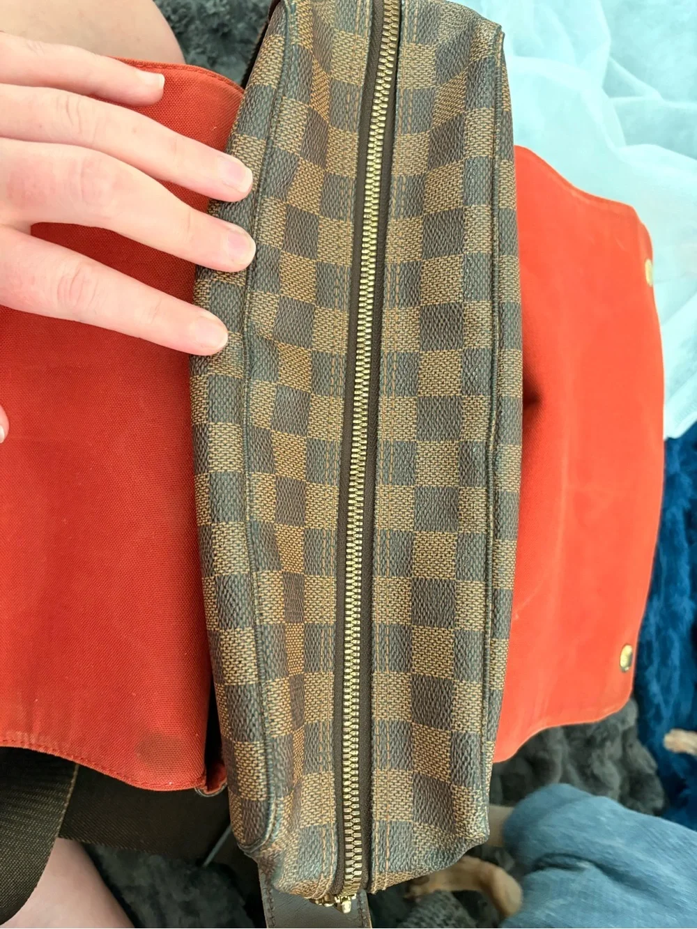 Louis Vuitton Messenger Snap Top CrossBody. With COA